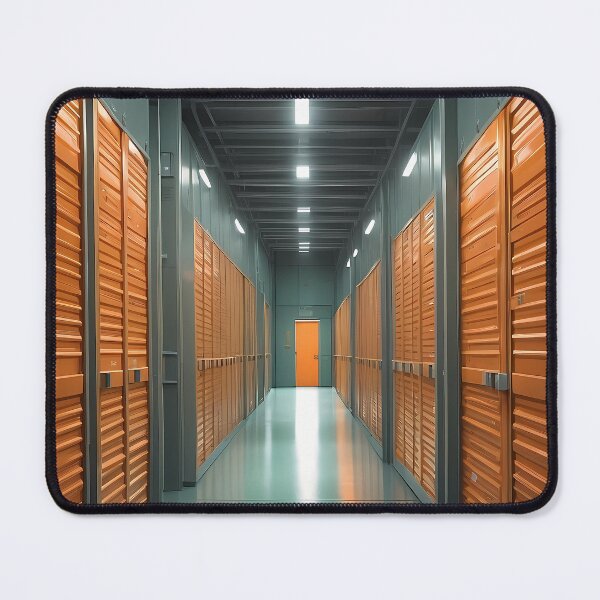 Item preview, Temporal Paradox - Industrial Warehouse Minimalist Art designed and sold by Cine8.