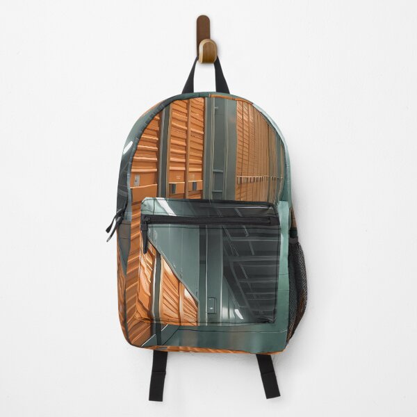 Item preview, Temporal Paradox - Industrial Warehouse Minimalist Art designed and sold by Cine8.