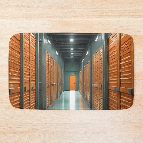 Item preview, Temporal Paradox - Industrial Warehouse Minimalist Art designed and sold by Cine8.