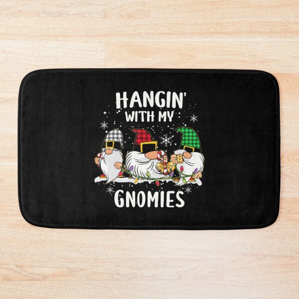 Item preview, Hangin Quote Holiday Gnomies Vintage Funny With Happy My designed and sold by Rackaam777Art.