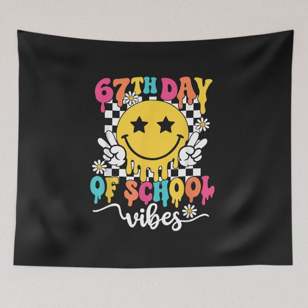 Item preview, 67Th Day Of School Vibes Funny Six Seven 67 Meme Slang designed and sold by diyoor.