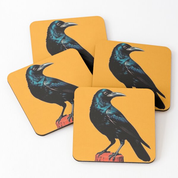 Item preview, Pop art style crow designed and sold by Dogandesighn.