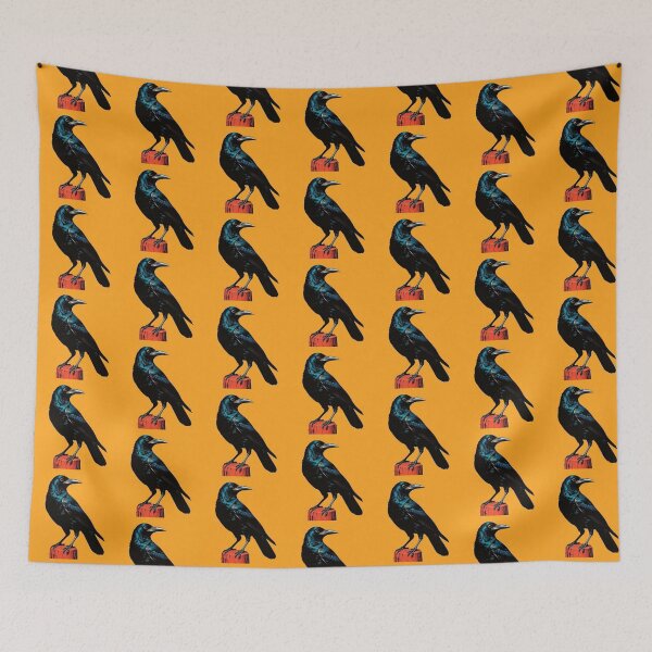 Item preview, Pop art style crow designed and sold by Dogandesighn.