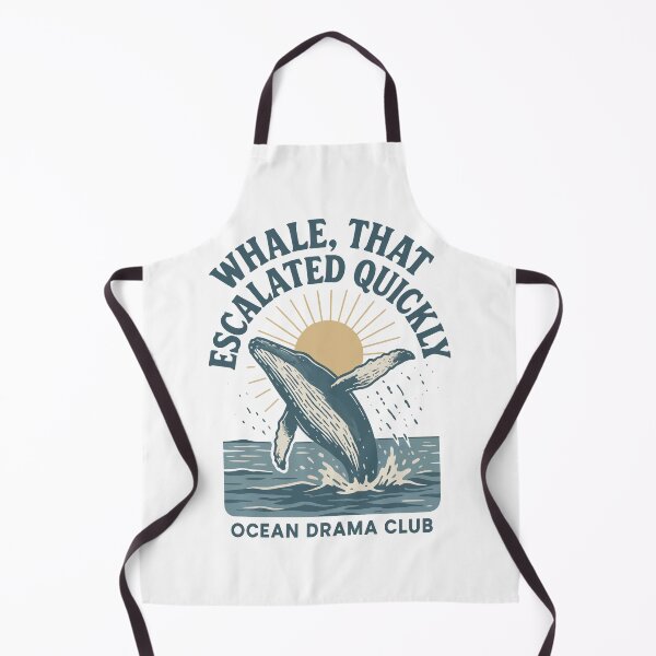 Item preview, Whale, That Escalated Quickly – Ocean Drama Club Design designed and sold by WildlifeInc.