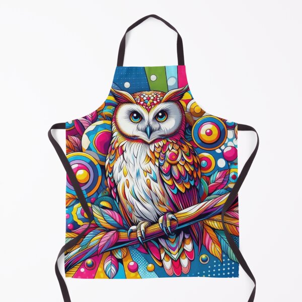 Item preview, pop art style owl designed and sold by Dogandesighn.