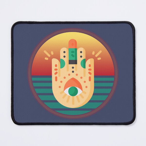 Item preview,  Desert Hamsa Eye – Mystic Energy Hand Symbol designed and sold by JuanaDesigns.
