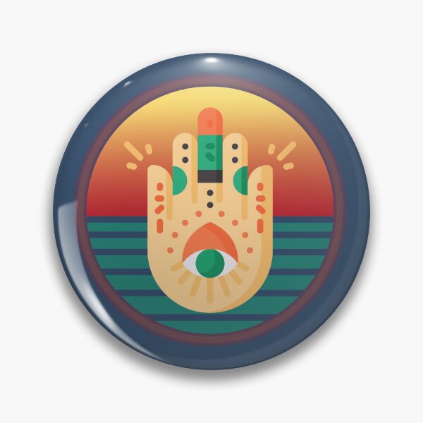 Item preview,  Desert Hamsa Eye – Mystic Energy Hand Symbol designed and sold by JuanaDesigns.