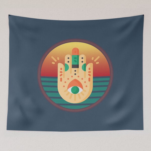 Item preview,  Desert Hamsa Eye – Mystic Energy Hand Symbol designed and sold by JuanaDesigns.