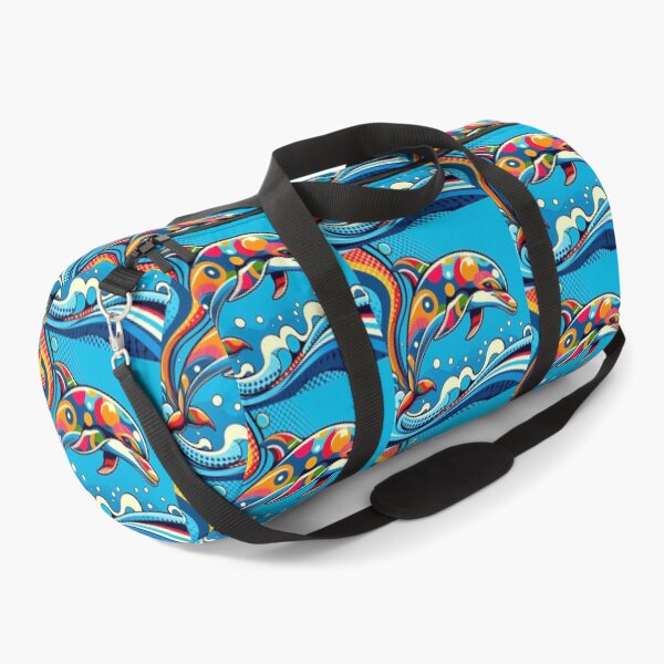 Item preview, cute colorful dolphin designed and sold by Dogandesighn.