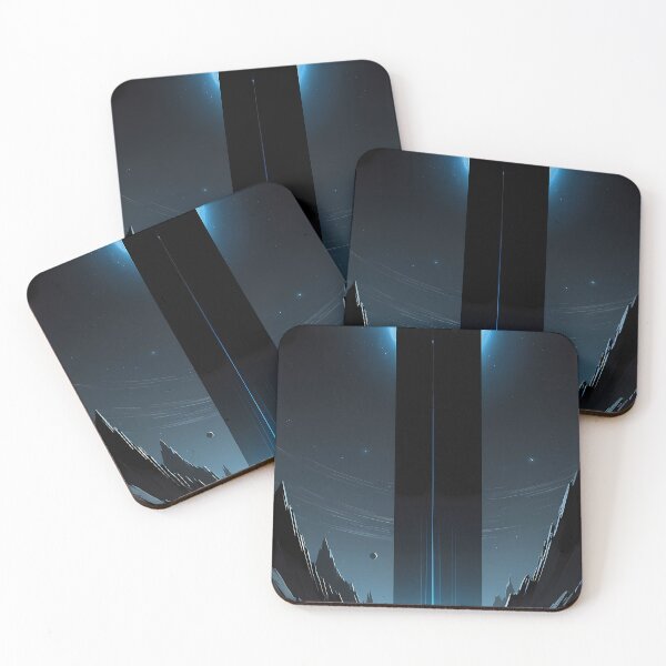 Item preview, Cosmic Monolith Minimalist Art Print Cinema designed and sold by Cine8.