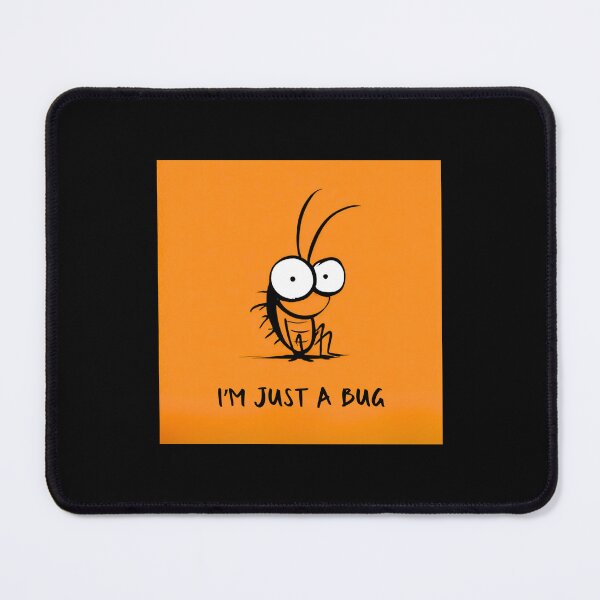 Item preview, I'm just a bug, an orange artwork designed and sold by silent-violin.