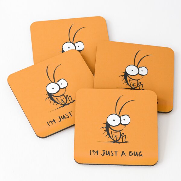 Item preview, I'm just a bug, an orange artwork designed and sold by silent-violin.