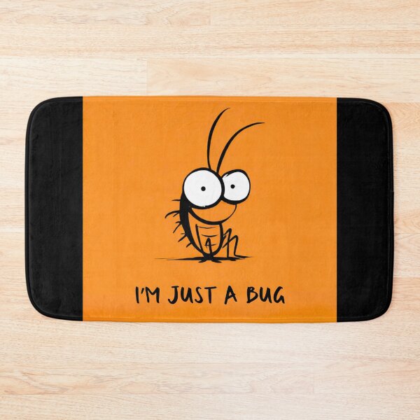 Item preview, I'm just a bug, an orange artwork designed and sold by silent-violin.