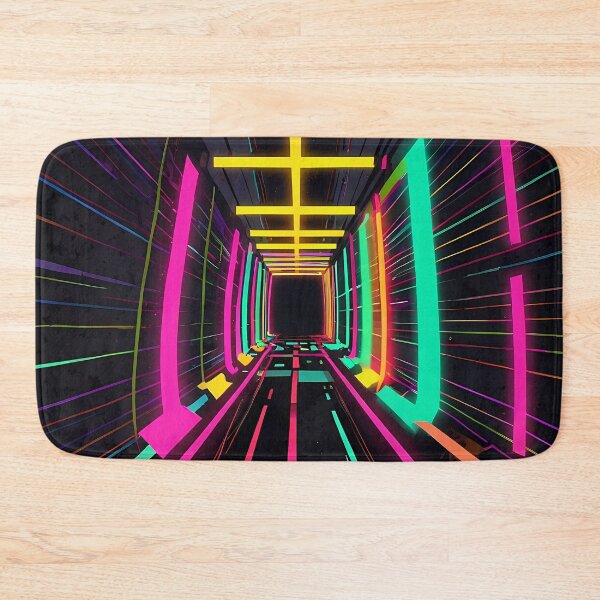 Item preview, Neon Tunnel Psychedelic Perspective Art Cinema designed and sold by Cine8.