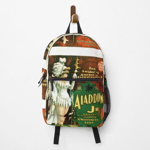 Item preview, Vintage Aladdin Jr 1894 Poster | Theatrical Extravaganza Chromolithograph | Chicago Opera House Collectible Art Print designed and sold by artofuniverse.