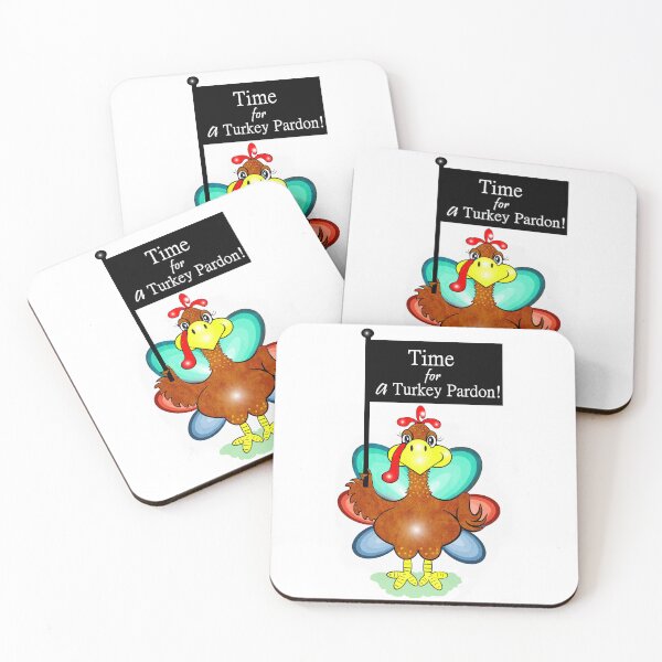 Item preview, Time for a Turkey Pardon!-Happy Thanksgiving Day  designed and sold by Shirley cute art .