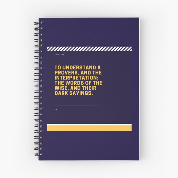 Item preview, Proverbs 1:6 designed and sold by Undonemadenew.