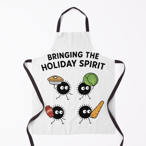 Item preview, Bringing the Holiday Spirit – Cute Soot Sprite Christmas Design designed and sold by gogopachinko.