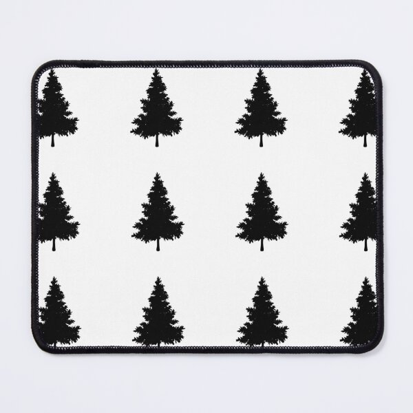 Item preview, Minimalist Dark Shadow Christmas Tree Design designed and sold by FASHION HUBB.