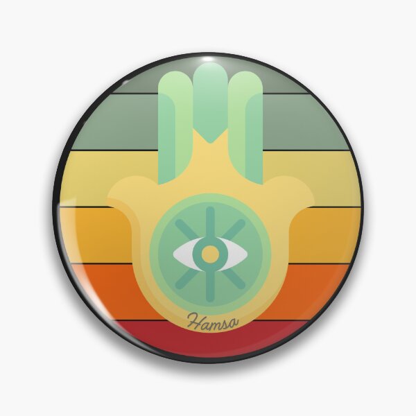 Item preview, Solar Hamsa Hand – Positive Energy and Retro Protection designed and sold by JuanaDesigns.