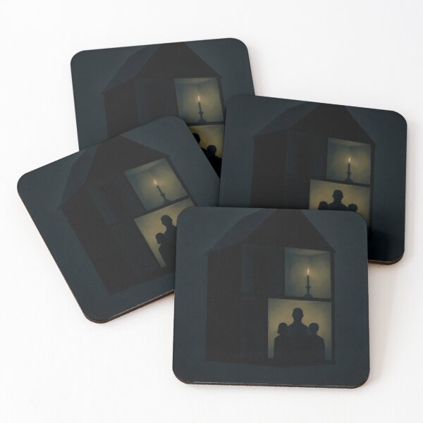 Item preview, Dark House Candlelight Minimalist Art Cinema designed and sold by Cine8.