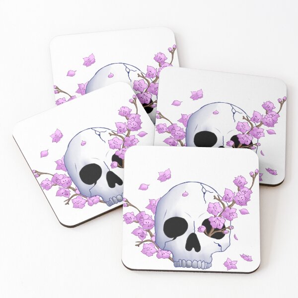 Item preview, Sakura Skull designed and sold by MekkaDrone.