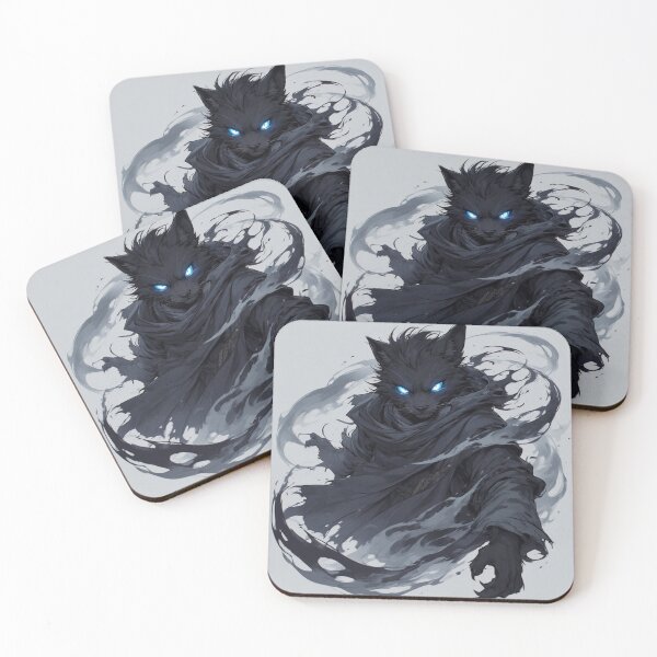 Item preview, Dark Werecat Ninja Summons designed and sold by SweetRossel.