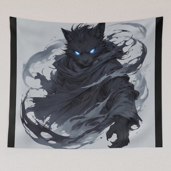 Item preview, Dark Werecat Ninja Summons designed and sold by SweetRossel.