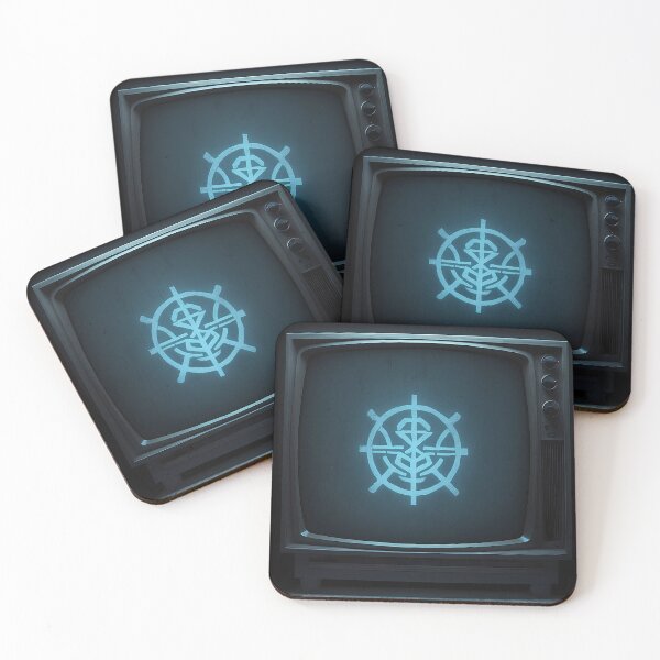 Item preview, Vintage TV Occult Symbol Art Cinema designed and sold by Cine8.