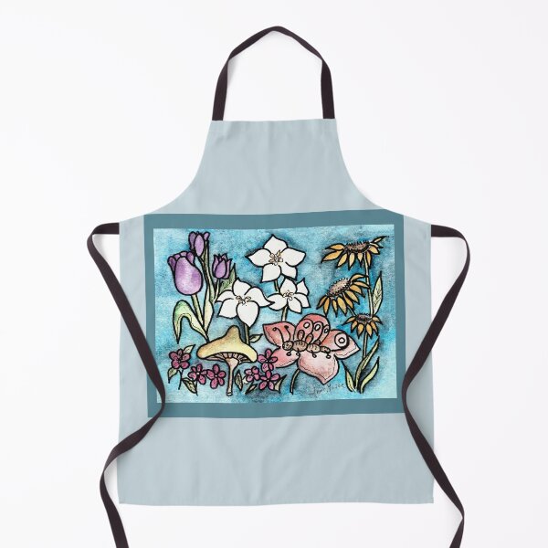 Item preview, Le Petit Jardin - watercolor illustration designed and sold by Annie Mason Art.