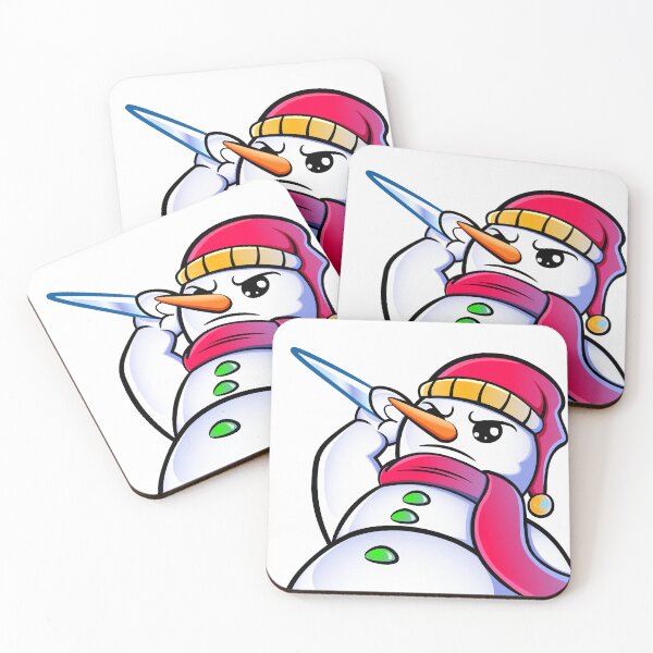 Item preview, Angry Snowman Knife - Funny Winter designed and sold by criptart.