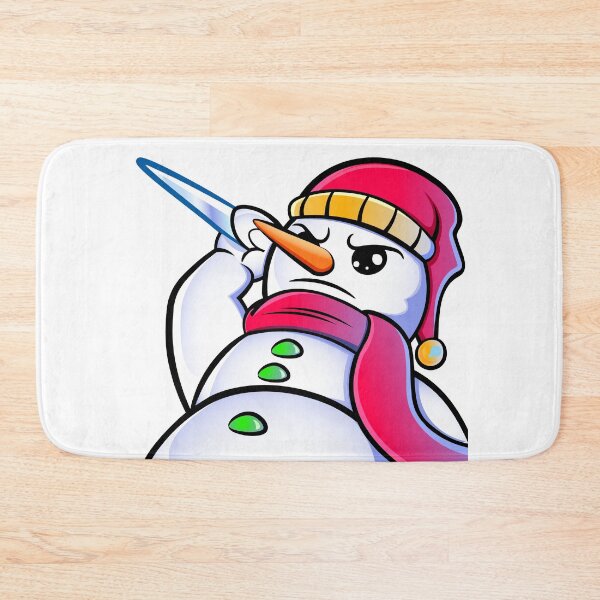 Item preview, Angry Snowman Knife - Funny Winter designed and sold by criptart.