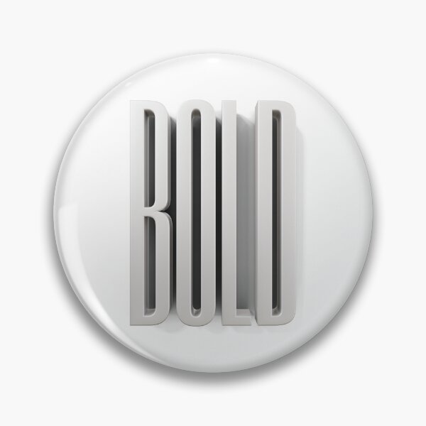 Item preview, 3D Minimal “Bold” Modern Typography designed and sold by trepiu.