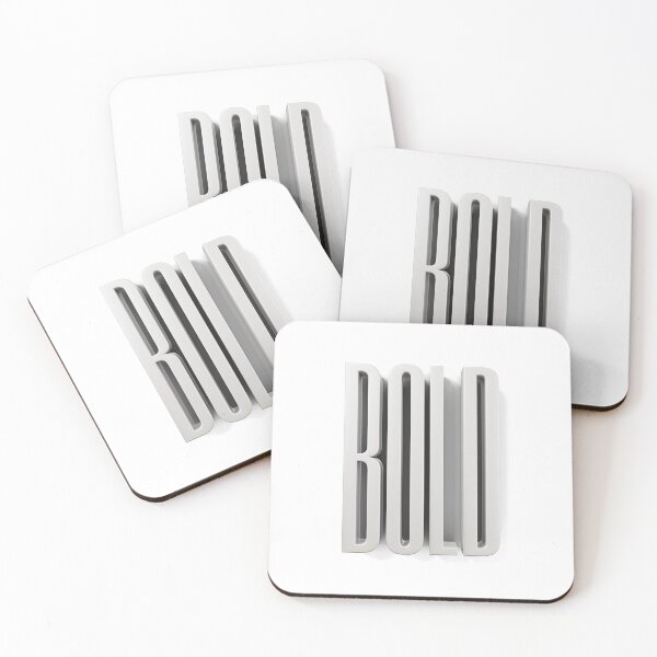 Item preview, 3D Minimal “Bold” Modern Typography designed and sold by trepiu.