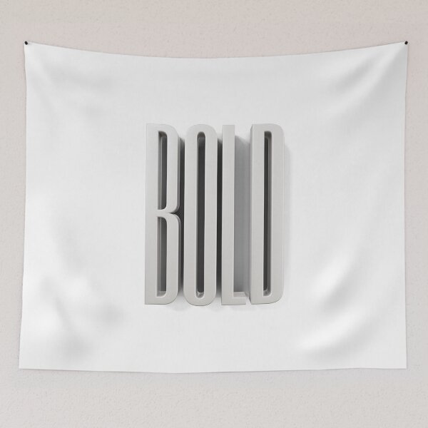 Item preview, 3D Minimal “Bold” Modern Typography designed and sold by trepiu.