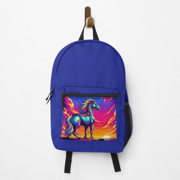 Item preview, "Neon Majesty: Sunset Stallion" designed and sold by Dogandesighn.