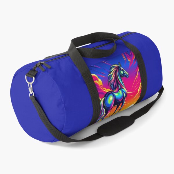 Item preview, "Neon Majesty: Sunset Stallion" designed and sold by Dogandesighn.