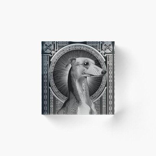 Artikelvorschau, Art-Deco-Windhund entworfen und verkauft von GreatestMinds.
