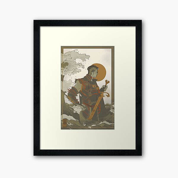 Fjord 01 Framed Art Print