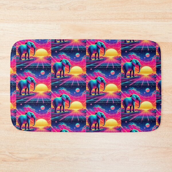 Item preview, cute futuristic elephant designed and sold by Dogandesighn.