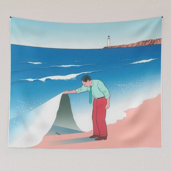 Item preview, Premium Guy Billout Artwork – Unique Surrealism & Timeless Conceptual Art designed and sold by Dahmadlo.