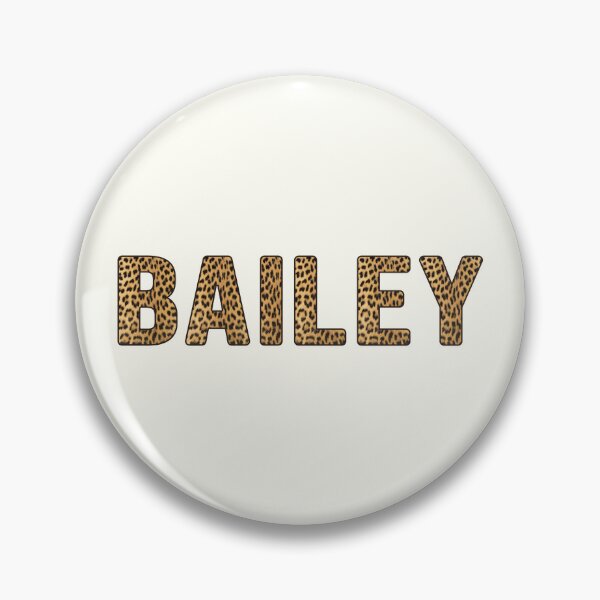 Item preview, Bailey Name Leopard Print designed and sold by Jeallan Designs.