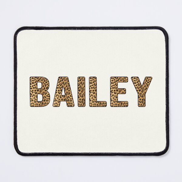 Item preview, Bailey Name Leopard Print designed and sold by Jeallan Designs.
