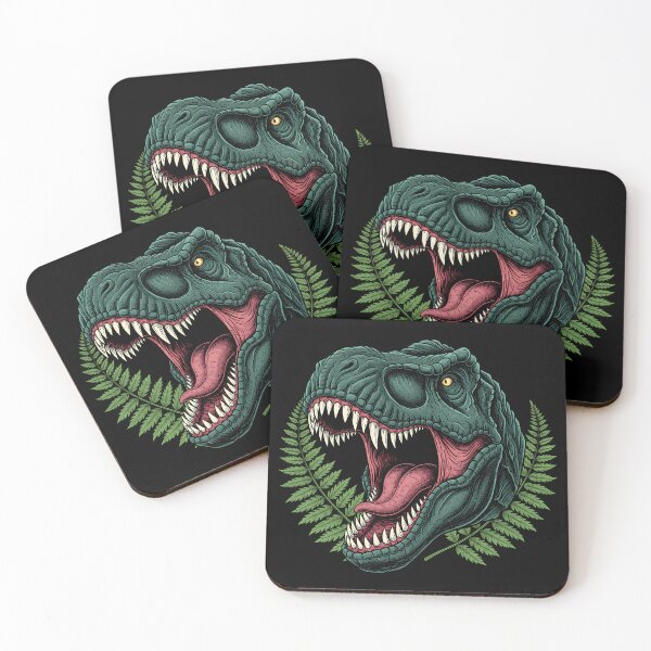 Item preview, Fierce T-Rex Roar – Prehistoric Power Illustration designed and sold by Pattern-Parade.