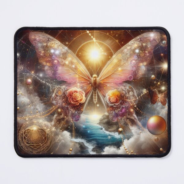 Item preview, Cosmic Butterfly with Celestial Spheres designed and sold by IZiets.