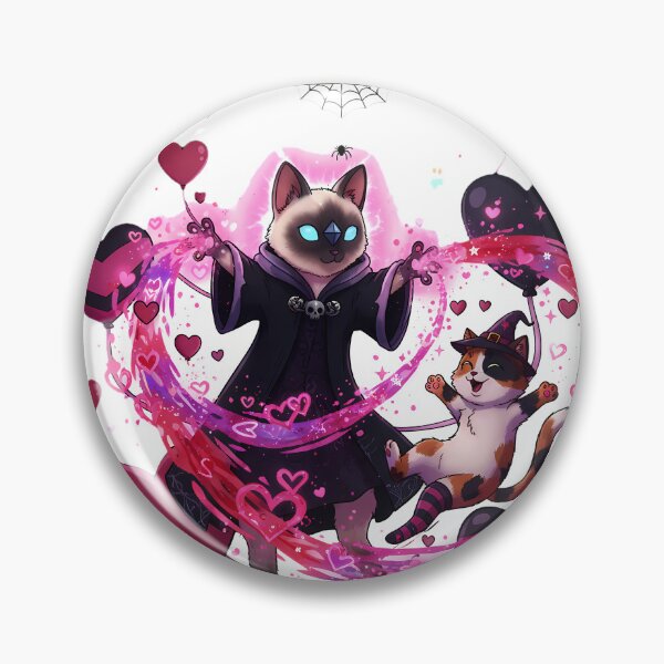 Item preview, Love & Hexes Witch Cats | Magical Spooky Romance Spell designed and sold by meesub.