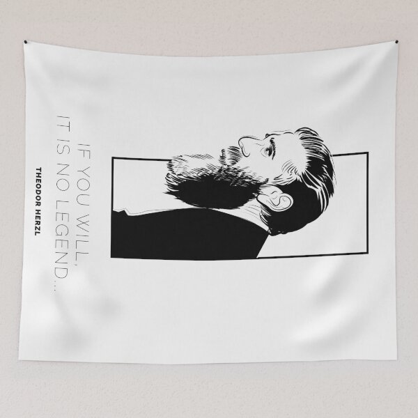 Item preview, Theodor Herzl designed and sold by xVelozeex.