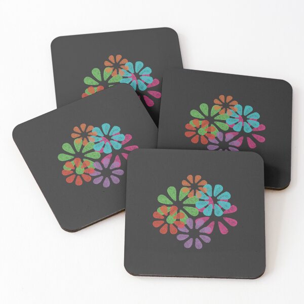 Item preview, Playful Colorful Flowers designed and sold by rainyhst.