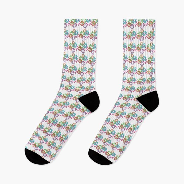 Item preview, Playful Colorful Flowers designed and sold by rainyhst.