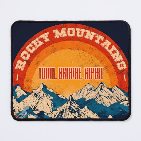 Item preview, Climb. Breathe. Repeat (Rocky Mountains) designed and sold by FantasyPrintVM.